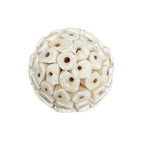 Set of 6 Handcrafted Wicker Decorative Balls
