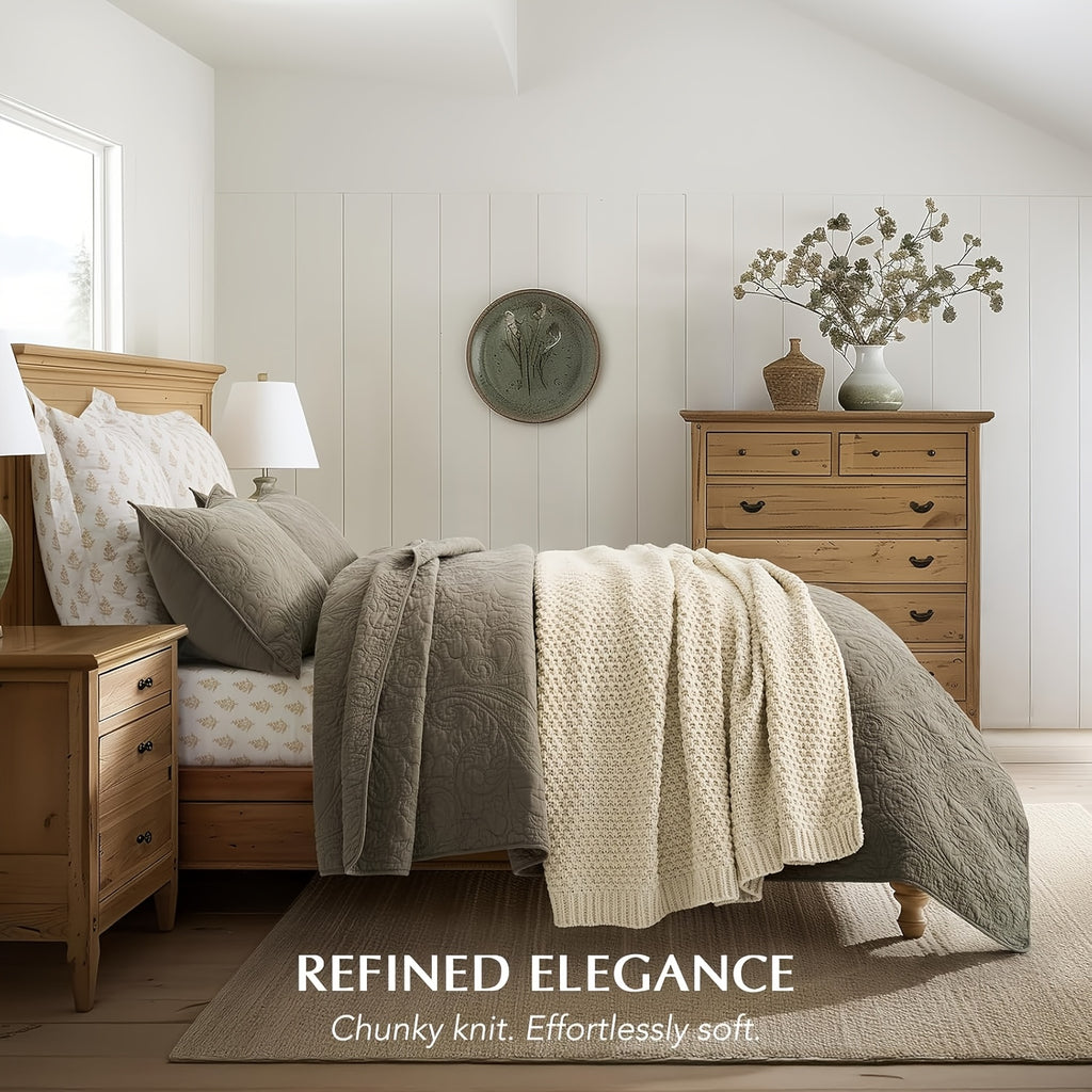 Thick Soft All-Season Throw Blanket