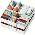 6-Piece Non-Woven Fabric Drawer Organiser Set