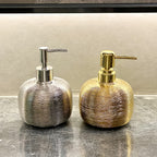 Champagne Gold Ceramic Soap Dispenser