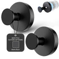 2 Stainless Steel Suction Cup Towel Hooks