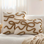 Minimalist Loop Embroidered Pillowcase