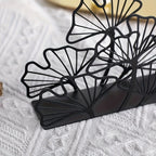 Ginkgo Leaf Metal Napkin Holder