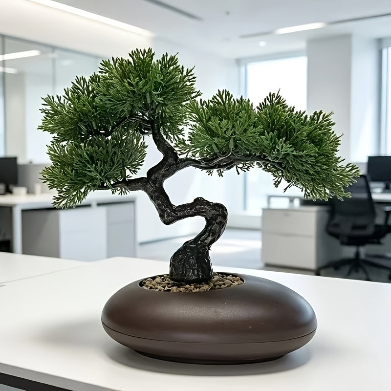 High-Quality Artificial Welcome Pine Bonsai Tree