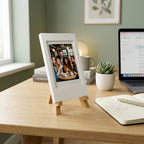White Mini Instax Photo Frame – Easel Stand