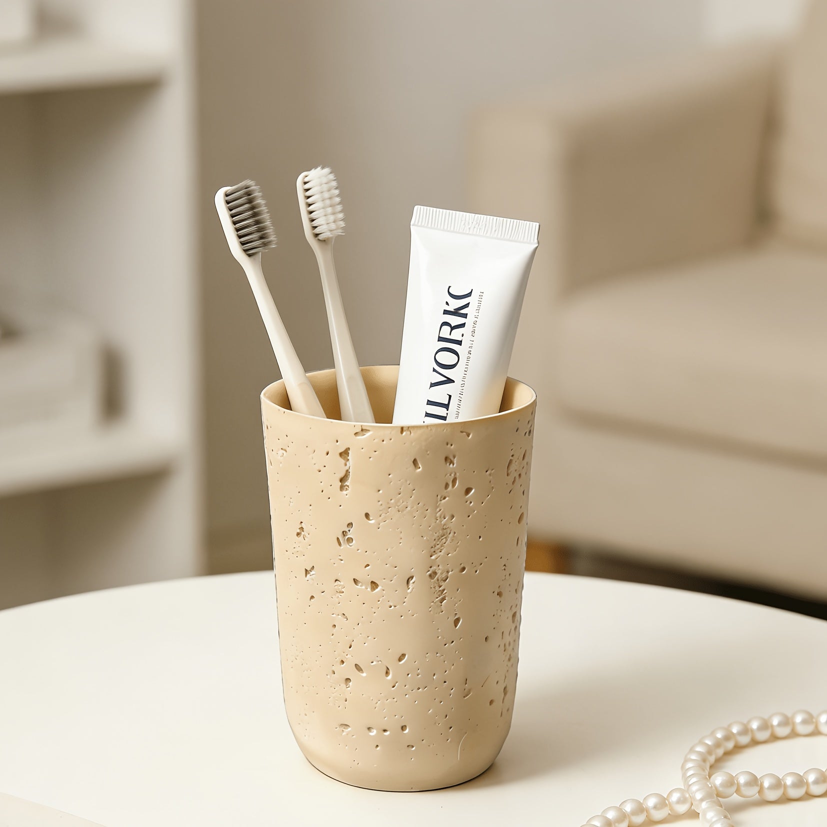 Nordic Minimalist Toothbrush Holder