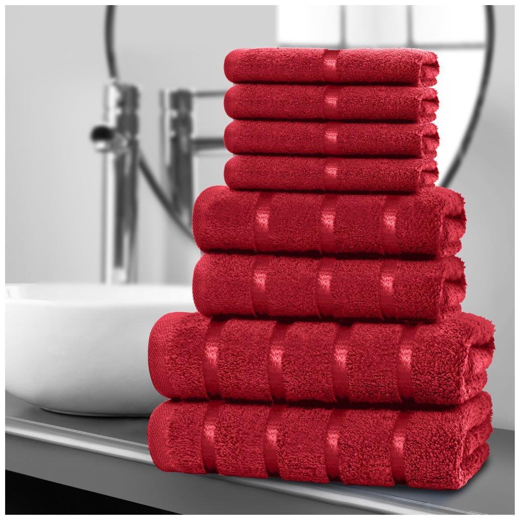 8-Piece Egyptian Cotton Towel Set