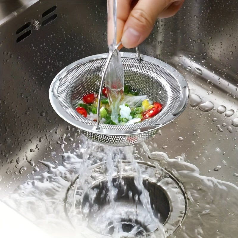 Stainless Steel Sink Strainer with Handle