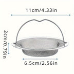 Stainless Steel Sink Strainer with Handle