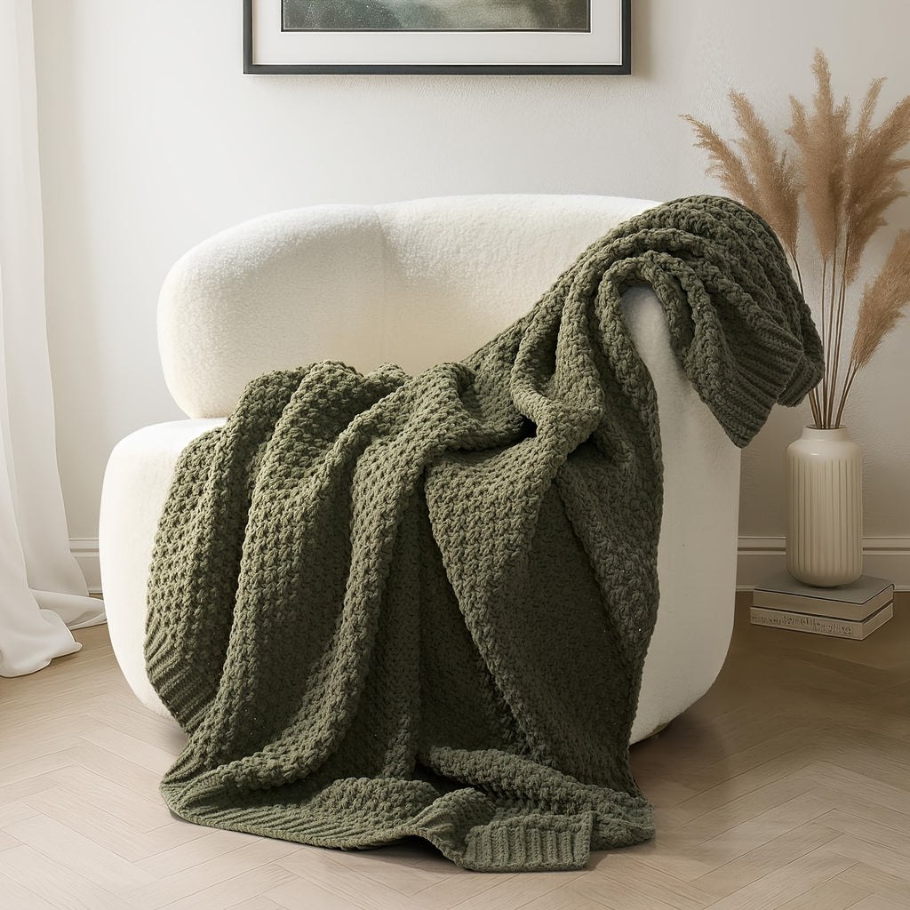 Thick Soft All-Season Throw Blanket