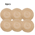 Bohemian Woven Round Placemats – Set of 6, 8 or 10