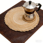 Bohemian Woven Round Placemats – Set of 6, 8 or 10