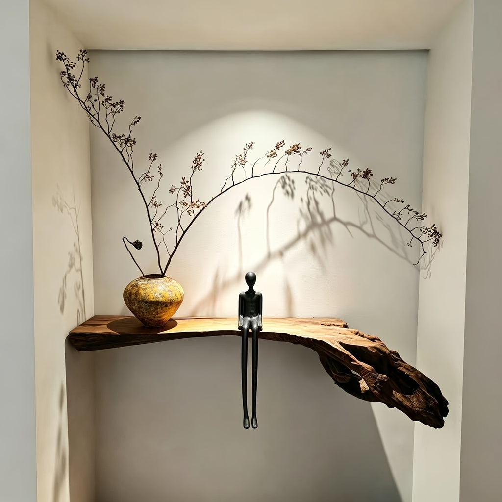 Long-Legged Abstract Figure Decorative Sculpture