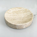 Natural Marble Round Trinket Tray