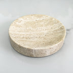 Natural Marble Round Trinket Tray