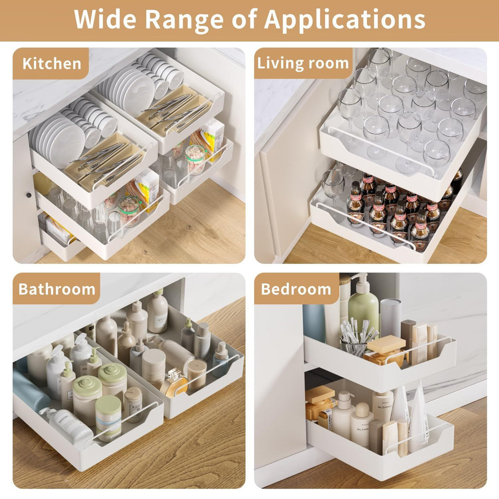 Expandable Drawer Organiser with Nano Adhesive