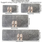 Thick Long-Pile Microfibre Bath Mat