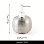 Champagne Gold Ceramic Soap Dispenser