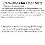 Thick Long-Pile Microfibre Bath Mat