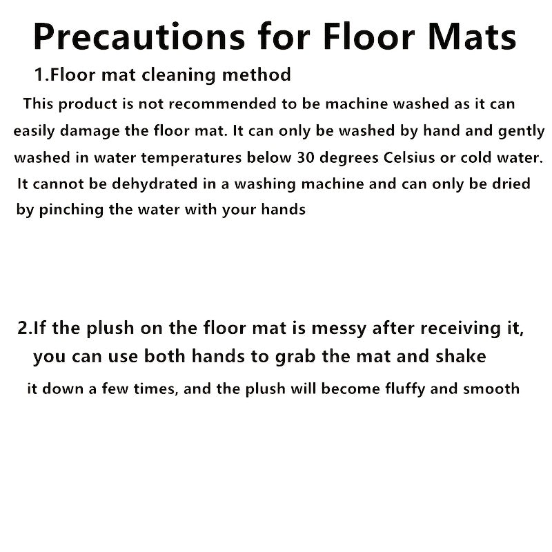 Thick Long-Pile Microfibre Bath Mat