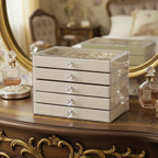 Clear 5-Drawer Jewellery Display Organiser