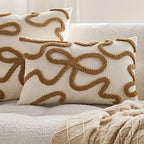 Minimalist Loop Embroidered Pillowcase