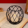 Elegant Metal Geometric Candle Holder