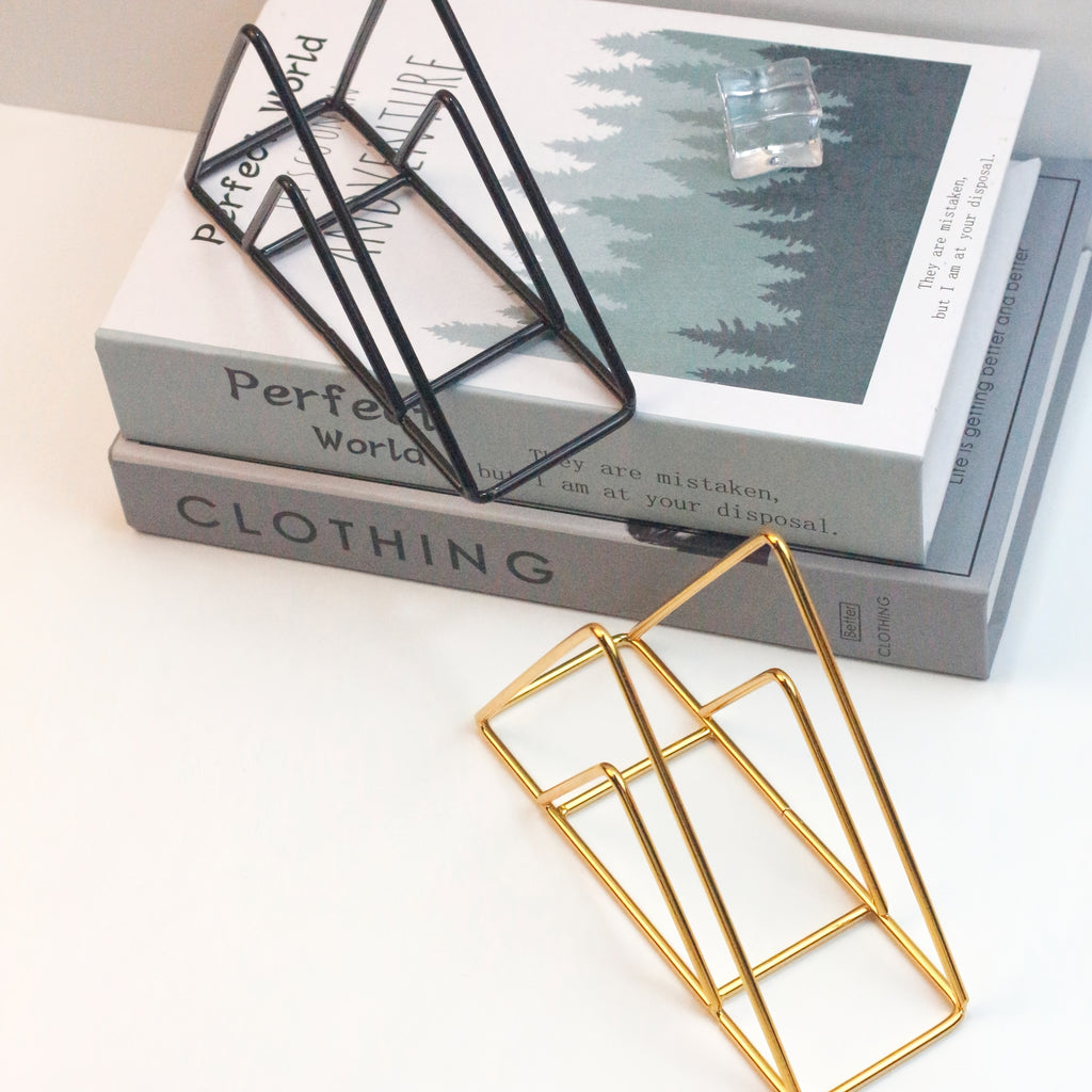 Cast Iron Triangle Napkin Holder