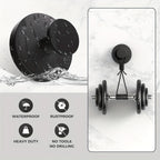 2 Stainless Steel Suction Cup Towel Hooks