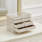 Clear 5-Drawer Jewellery Display Organiser