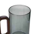 360ml Borosilicate Glass with Wooden Handle