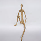 Cast Iron Abstract Figure Sculpture in Various Poses