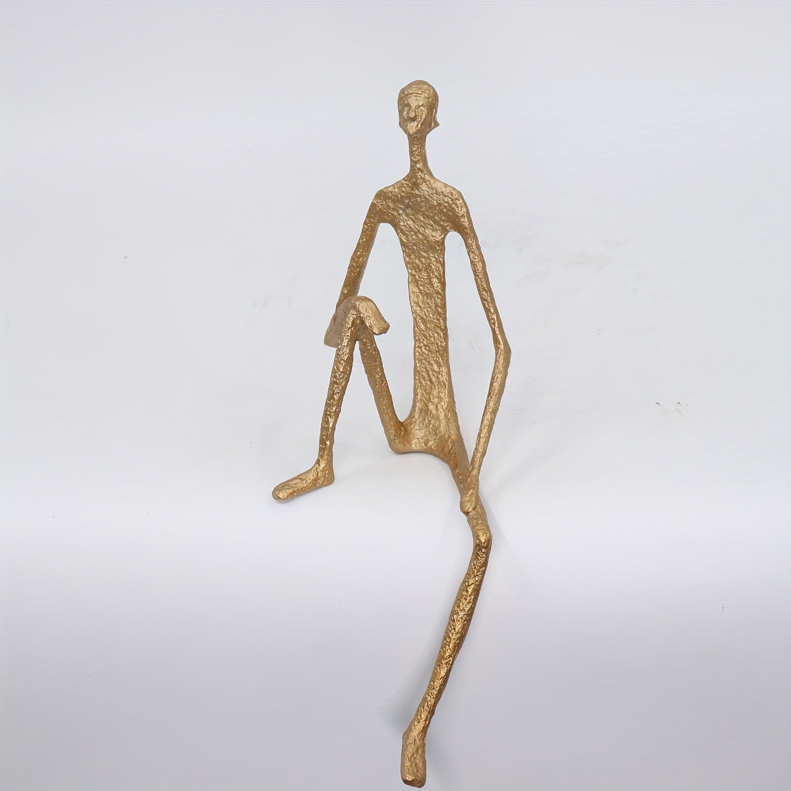 Cast Iron Abstract Figure Sculpture in Various Poses