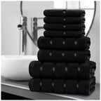 8-Piece Egyptian Cotton Towel Set