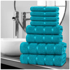 8-Piece Egyptian Cotton Towel Set