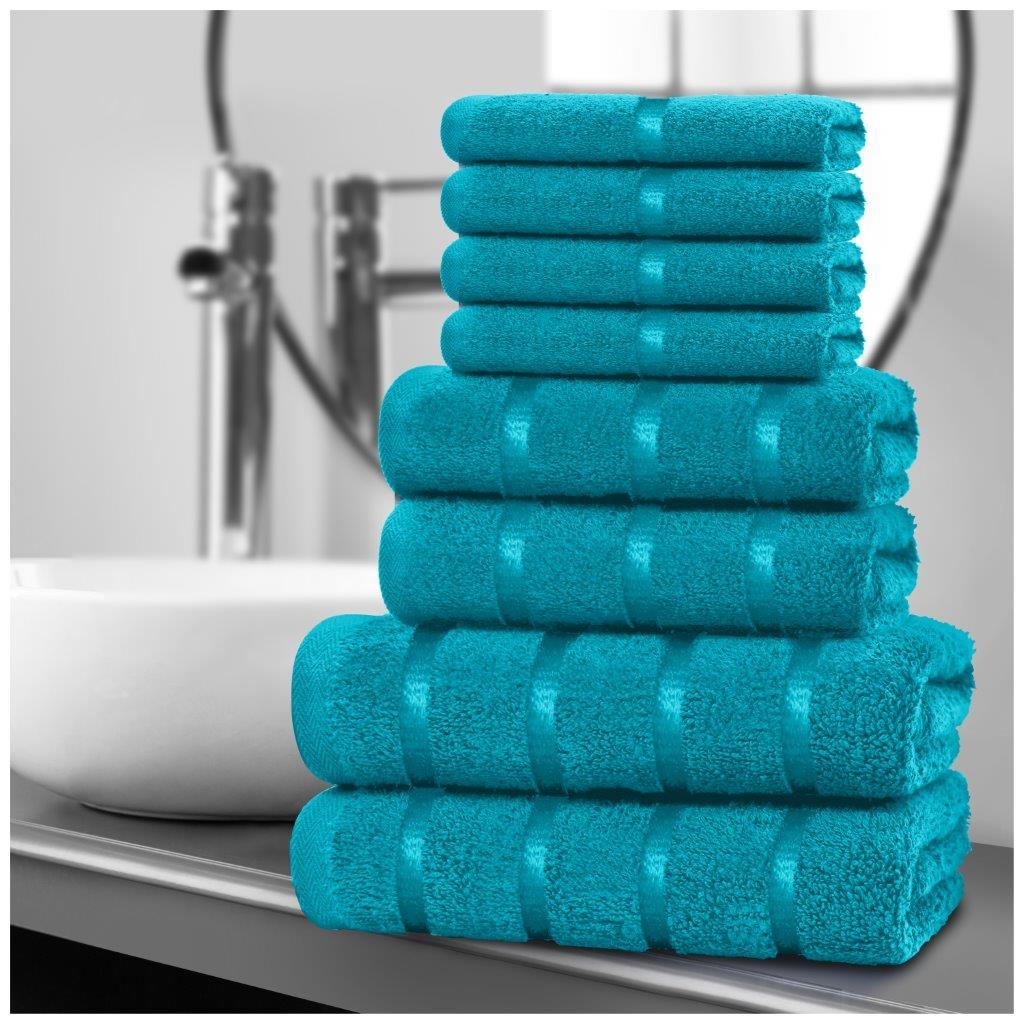 8-Piece Egyptian Cotton Towel Set
