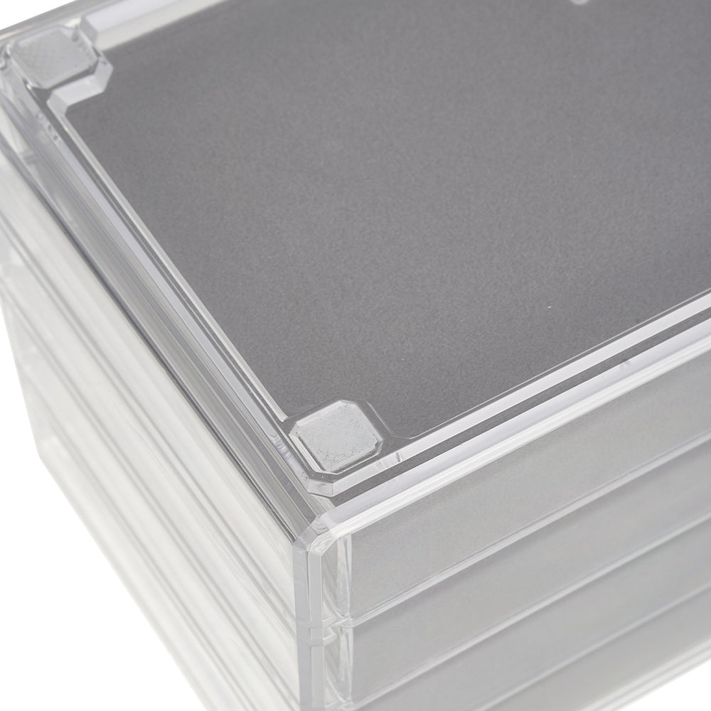 4-Layer Clear Acrylic Jewellery Organiser