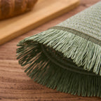 Bohemian Round Solid Colour Placemats – Set of 2, 4 or 8