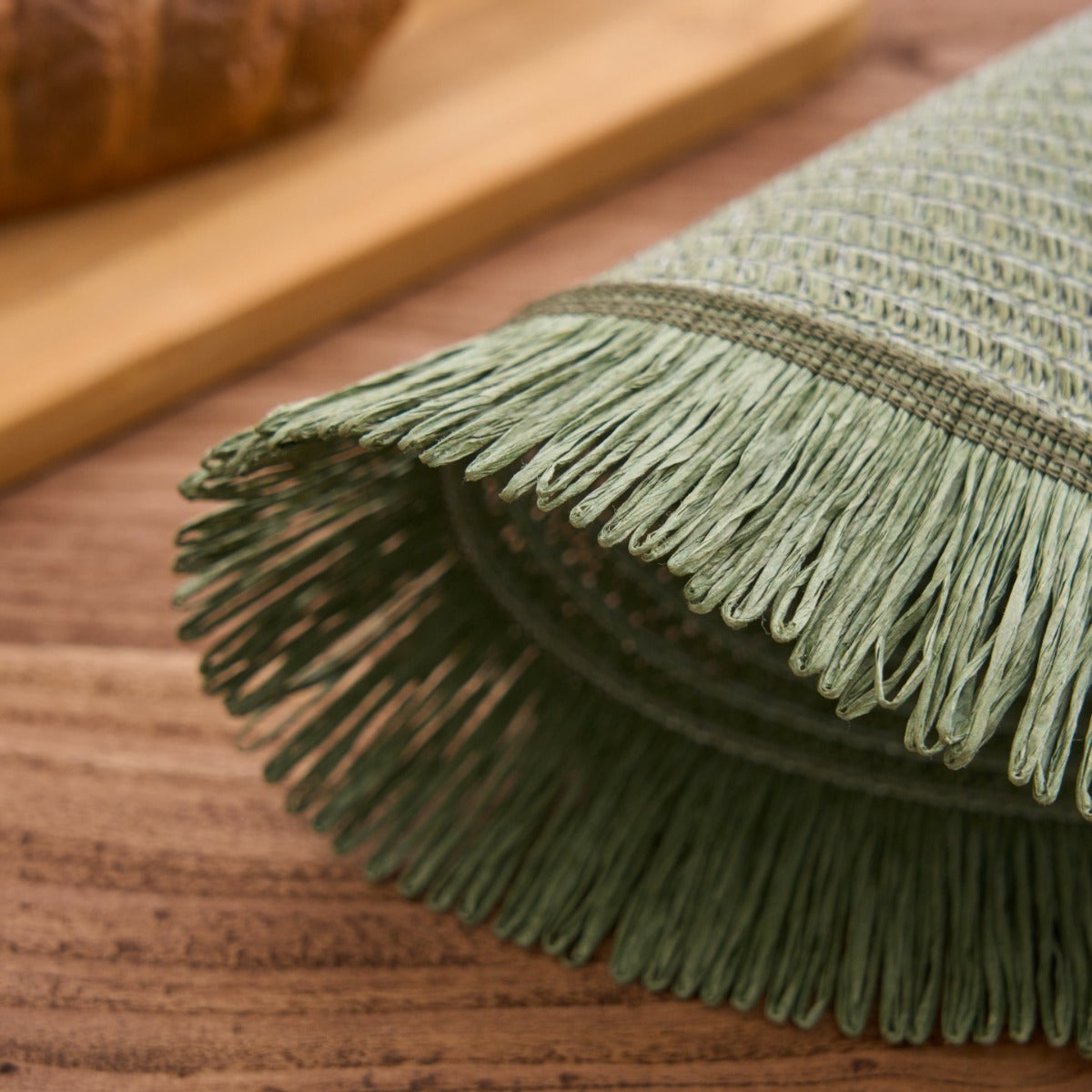 Bohemian Round Solid Colour Placemats – Set of 2, 4 or 8