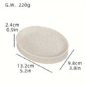Marble-Effect Resin Soap Dish