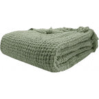 Olivia Rocco Chenille Box-Stitch Throw