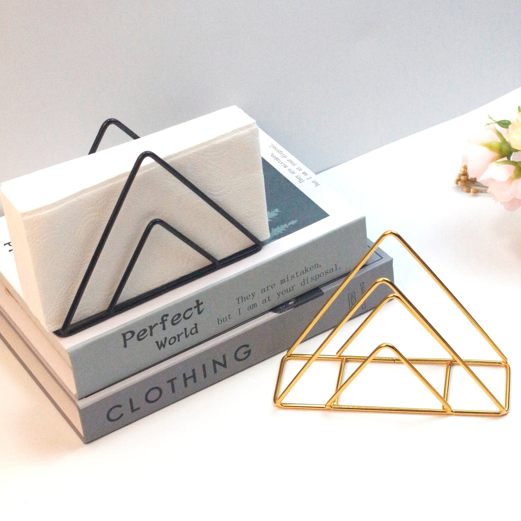 Cast Iron Triangle Napkin Holder