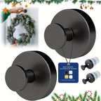 2 Stainless Steel Suction Cup Towel Hooks