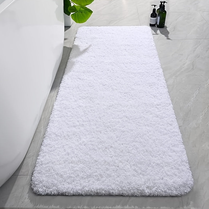 Thick Long-Pile Microfibre Bath Mat