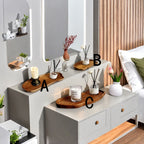 Cloud & Rainbow Wooden Vanity Tray
