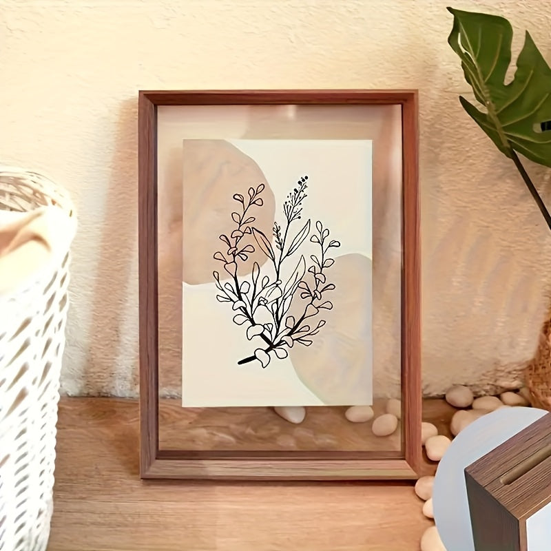 Double-Sided Acrylic Photo Display Frame