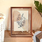 Double-Sided Acrylic Photo Display Frame