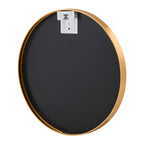 60cm Gold Framed Round Wall Mirror