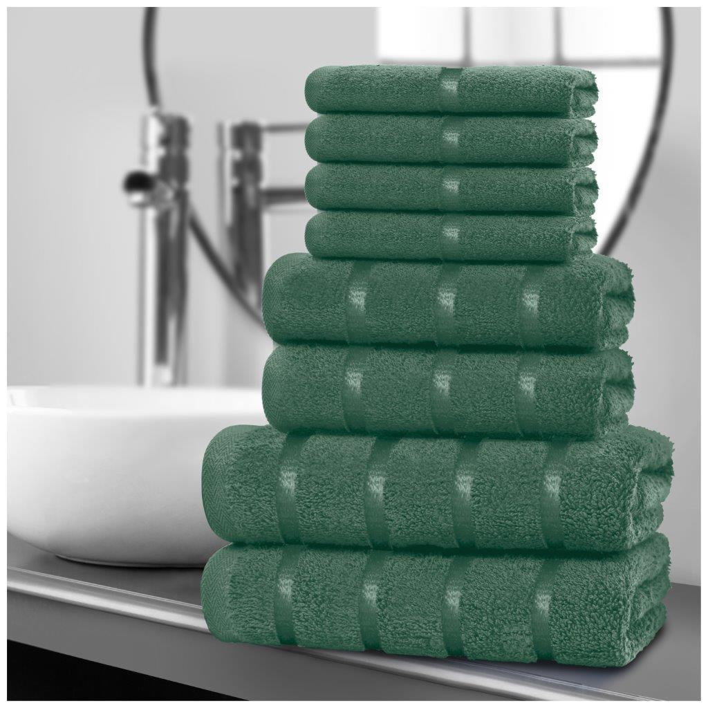 8-Piece Egyptian Cotton Towel Set