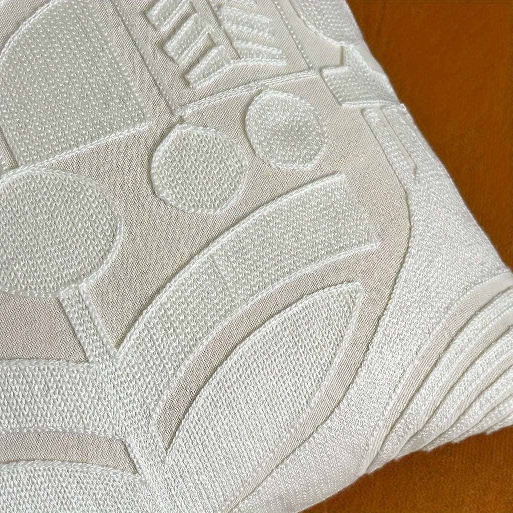 Embroidered Leisure Cushion Cover